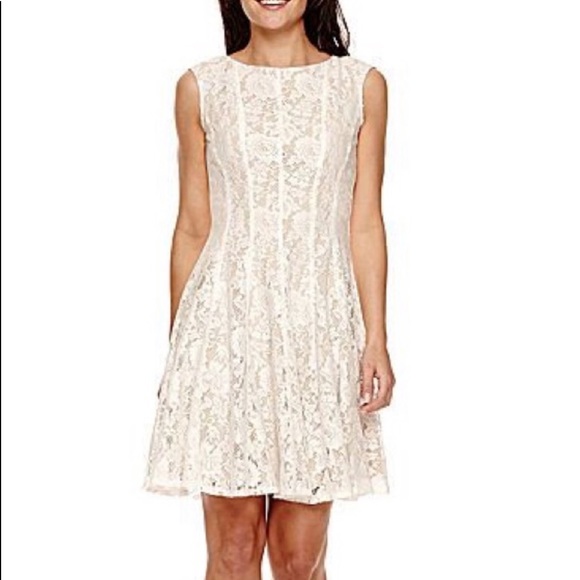 lace mid dress